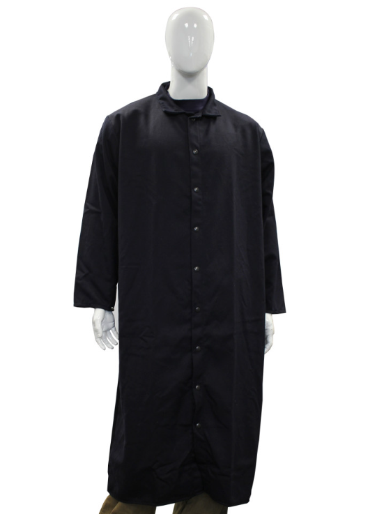 Chicago Protective Apparel 603-ON10 Coat 50” Navy Oasis 10 oz Style B