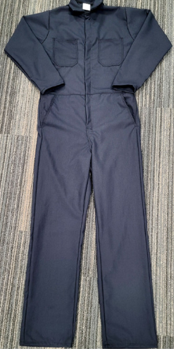 Chicago Protective Apparel 605-NMX-6-N Coveralls Navy Blue 6 oz Nomex IIIA