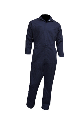 Chicago Protective Apparel 605-USN Coveralls 9 oz Navy Blue Ultra Soft