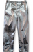 silver Chicago Protective Apparel 606-ACK Aluminized 19oz Carbon Kevlar Pants 