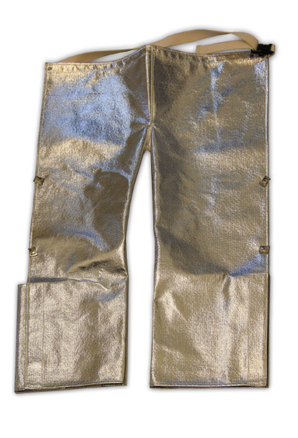 Chicago Protective Apparel 778-ACK Step In Chaps 19 oz Aluminized Carbon Kevlar