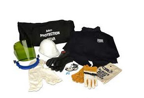Black, green, brown, white Chicago Protective Apparel AG32-CL Coat/Leggings Arc Flash Protection Ki