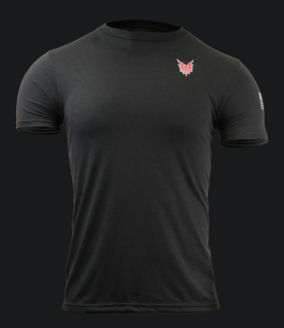 NSA DF2-446TS-BK-PHX DRIFIRE Phoenix FR Short Sleeve T-Shirt 