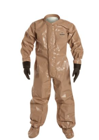 DuPont C3184T TN Tychem 5000 Coveral Collar Attached Dual Layer Gloves | No Sales Tax