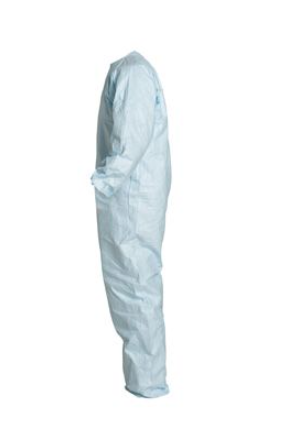 DuPont CC252B Tyvek Micro-Clean® 2-1-2 Coverall Elastic Wrists and Ankles Zipper Closure Blue | No Tax