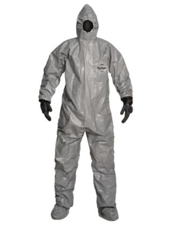 Gray DuPont TF199 GY Tychem 6000 Coverall