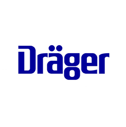 Drager logo for Drager R58157 Supporting visor CPS x900 