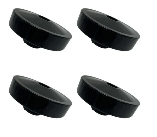 Elmridge B1304-4 | Pack of 4 Pleated HEPA 40mm threaded Filters 