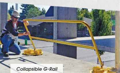 Guardian Fall 15189, 15190, 115191 Collapsible G-Rail 6, 8, 10 ft