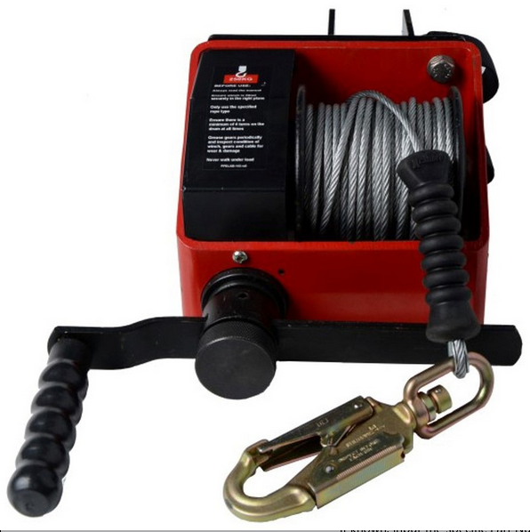 Guardian Fall 32201 WG01 65 ft winch and bracket for Confined Space  