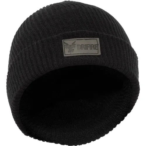 Black National Safety Apparel HNC2BK Drifire FR Winter Beanie Nomex 35 cal Arc Flash