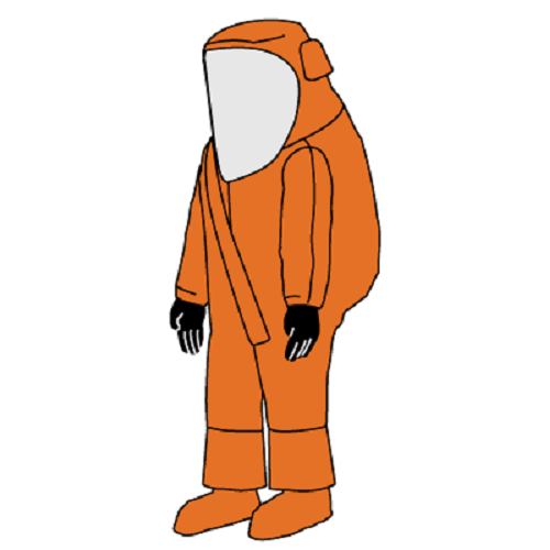 Kappler Z5H553 Vapor Total Encapsulating Level A Suit