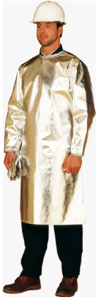 Lakeland 325-48 Aluminized glass surgeon style apron 48"