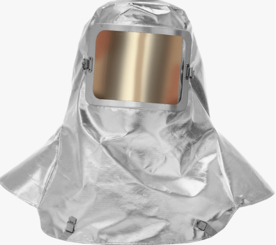 Lakeland 710-1LG Aluminized glass hood with GOLD lens