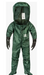 GREEN Lakeland 95494 Nylon Rear Entry Training Suit