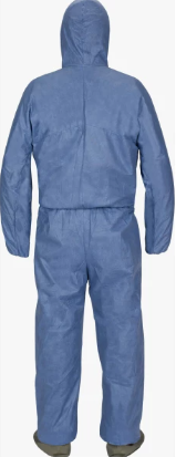 Lakeland MVP414 MicroMax VP Coverall – Hood, Attached Boots with Elastic Wrist