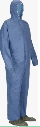 Lakeland MVP414 MicroMax VP Coverall – Hood, Attached Boots with Elastic Wrist