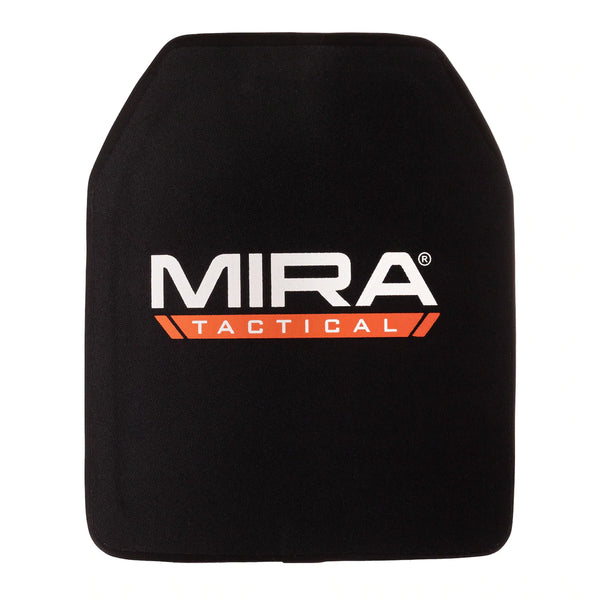 Black, white, orange MIRA Safety MT-LVL4 Tactical Level 4 Body Armor Plate 