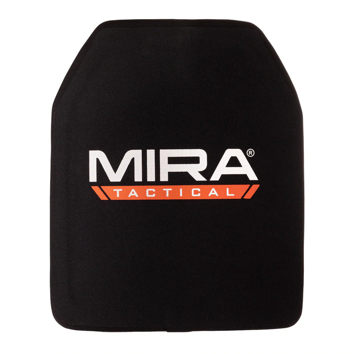 Black, white, orange MIRA Safety MT-LVL4 Tactical Level 4 Body Armor Plate 