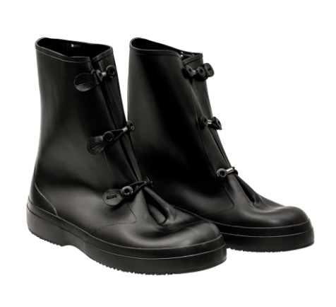 Black MIRA SAFETY Combat-Boots CBRN Overboots Model S