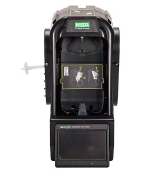 black MSA 10128625 Galaxy GX2, ALTAIR 5/5X, 4 Valve, Charging, North American charger