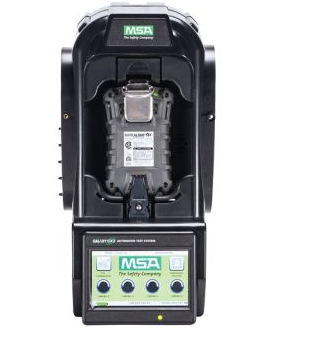 MSA 10128630 Automated Test System Galaxy GX2, ALTAIR 4/4X, 1 Valve, Charging, North American charger, Black