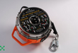 Black and orange MSA 62841-00US Latchways Sealed 130 Foot Sealed Self-Retracting Lanyard SRL Stainless Steel Cable