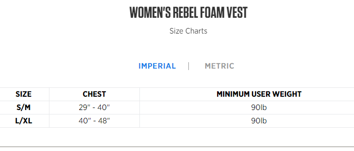 Mustang Survival MV7051 Women's Rebel Foam Vest