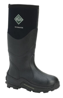Black MUCK Boots MMH-500A-BL Mens Muckmaster Tall Boots 15 Inch on white background