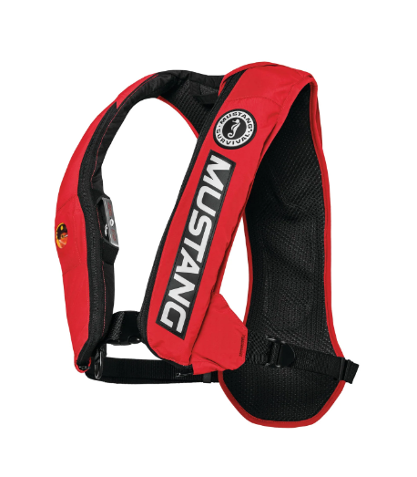 Mustang MD5183 BC / SKU: 062533128729 Elite 28 Hydrostatic Inflatable PFD Bass Competition Colorway | No Tax