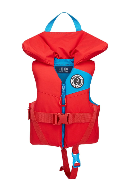 RED Mustang Survival MV3250 03 Infant Lil Legends Foam Vest