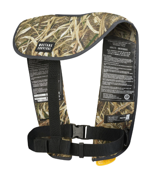 Mustang Survival MD2030CM MIT 100 Convertible A/M Inflatable PFD – Camo NO Sales Tax