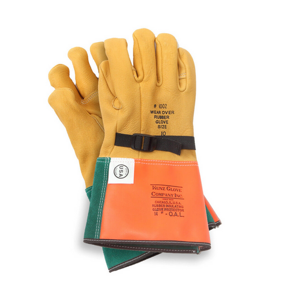 Kunz 1002-5 Enespro High Voltage 14” Leather Protectors