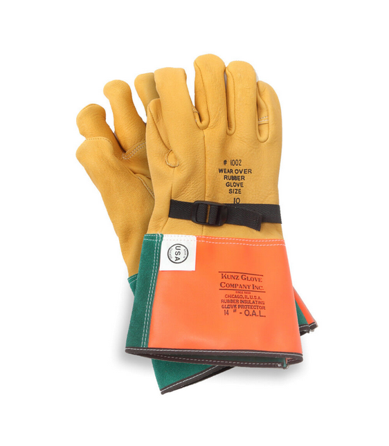 Kunz 1002-7 Enespro High Voltage 16” Leather Protectors