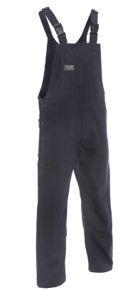 Navy color National Safety Apparel BIB6DNVQ2 Drifire FR Deluxe Insulated Bib Overall 16 cal
