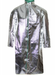 Silver NATIONAL SAFETY APPAREL Enespro C22NL50 Deluxe Aluminized Coat on white background