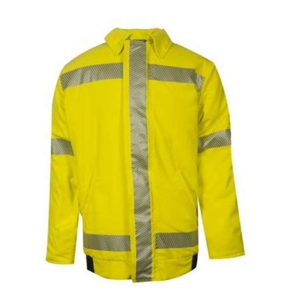 National Safety Apparel C34TZMQC3 DRIFIRE FR HV Lined Bomber Jacket Class 3