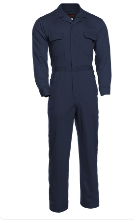 National Safety Apparel COV-2B DRIFIRE FR Essentials Navy Blue Coveral 