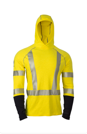 NSA   DF2-173HD-HVC3 Drifire FR Hi-Vis Performance Hoodie Class 3 