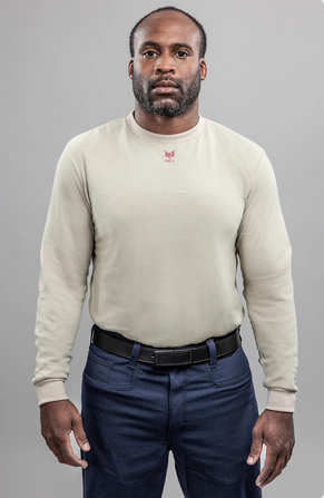 National Safety Apparel DF2-CM-446LS-DS DRIFIRE FR Long Sleeve T-Shirt 