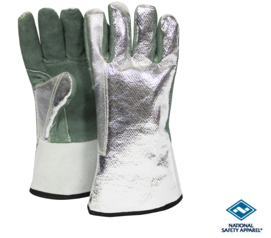National Safety Apparel DJXGSP382 Aluminized High Heat Glove | No Sales Tax