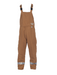 brown Enespro National Safety Apparel EN65BOKVKH02 65 Cal Arc Flash Bib Overall w/26" Leg Zippers 