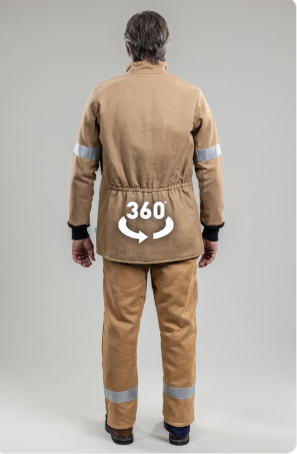 Enespro National Safety Apparel EN65JTKVKH01 65 Cal Jacket