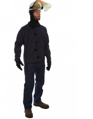 National Safety Apparel H18CX | NSA Carbon Armour 30 cal FR Balaclava Arc Flash | Free Shipping and No Sales Tax