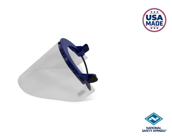 National Safety Apparel H20XXCLUB Clear High Heat Faceshield