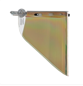 National Safety Apparel HS-GOLD-MB NSA Gold Extreme Heat Faceshield 