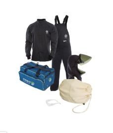 Black, blue, off white National Safety Apparel Enespro KIT3SC30NGLF Arc Flash Kit