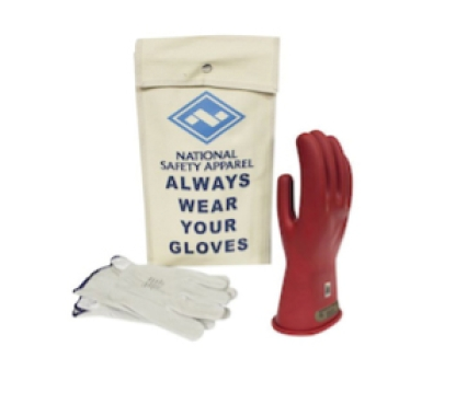 National Safety Apparel KITGC00R Enespro 00 Voltage 11" Glove Kit 