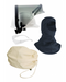 Black, white, smoke gray National Safety Apparel Enespro KITHP20PV 20 Cal Arc Flash Faceshield Kit on white background