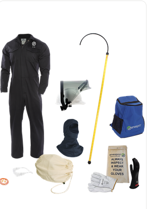 National Safety Apparel KTEV-12CV Enespro 12Cal EV Hazard Kit w/Gloves 